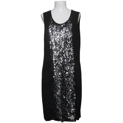 Jurk (Zwart, Zilver) van Lisa Tossa Elastaan, Viscose