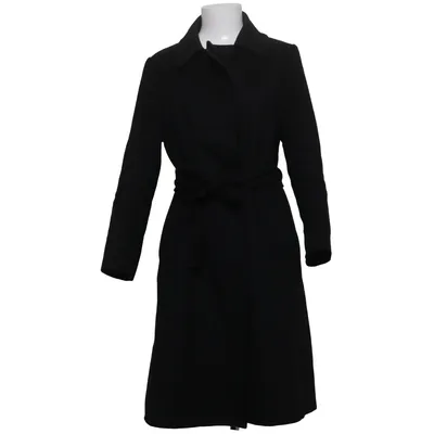 Manteau (Noir) de MaxMara Studio Cachemire, Laine