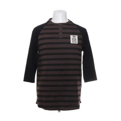 Henley T-shirt (Brun, Sort) fra Anuell Bomuld