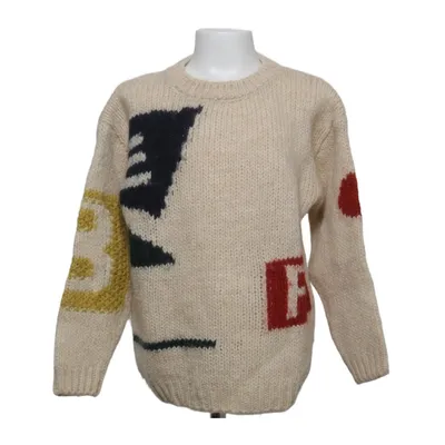 Trui (Beige, Meerkleurig) van Bellerose Acryl, Alpacawol