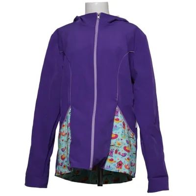 Softshell jacket (Lila, Meerkleurig) van Babauba Katoen, Elastaan, Polyester
