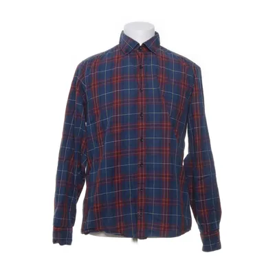 Overhemd (Blauw, Rood, Wit) van Olymp Katoen