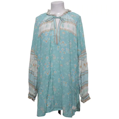 Bluse (Blå, Flerfarvet) fra Odd Molly Bomuld, Viscose