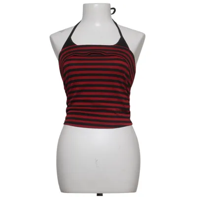 Halterneck top (Rød, Sort) fra Romwe