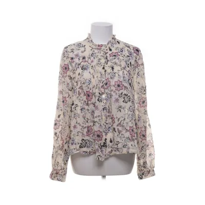 Blouse (Beige, Meerkleurig) van Neo Noir Katoen