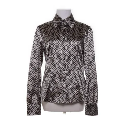 Skjorta (Beige, Svart) från Mexx Elastan, Polyester