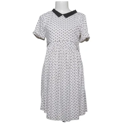 Mammaklänning (Vit, Svart) från Envie de Fraise Elastan, Polyester, Viskos