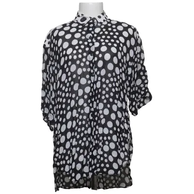 Blouse (Black, White) from Gottex Viscose