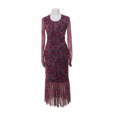 Maxi dress (Pink, Multicolored) from Ganni Elastane, Polyamide