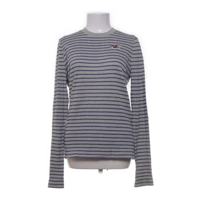 Långärmad t-shirt (Grå, Blå) från Hollister Bomull, Polyester