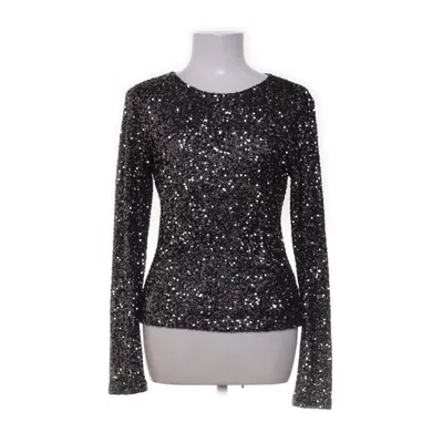 Blus (Svart, Silverfärgad) från Copenhagen Muse Elastan, Polyester, Viskos