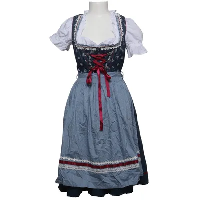 Dirndl (Blauw, Wit, Rood) van Esmara Katoen