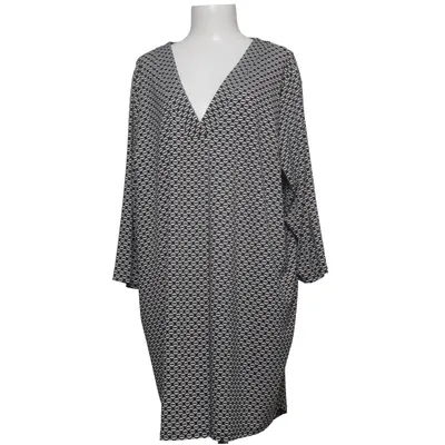 Robe (Noir, Blanc) de H&M+ Élasthane, Polyester