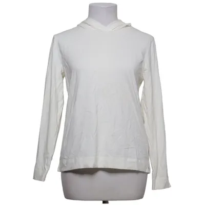 Sweat à capuche (Blanc) de Guitare Élasthane, Modal, Coton biologique