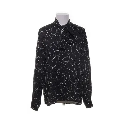 Knytblus (Svart, Vit) från The Shirt Factory Viskos