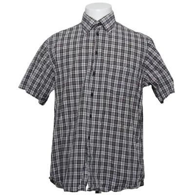 Short sleeve shirt (Black, White, Red) from Randolph Cotton