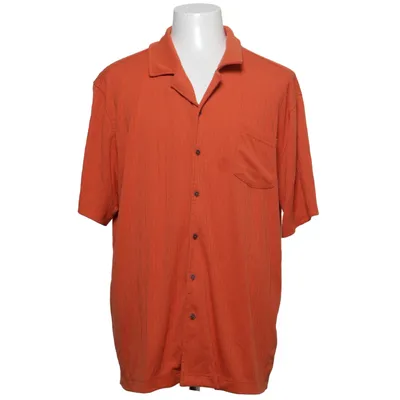 Kortärmad skjorta (Orange) från John Baner Elastan, Polyester, Viskos