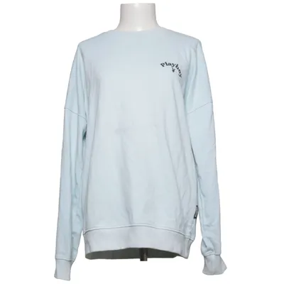 Sweatshirt (Blauw) van Playboy x Missguided Katoen, Polyester