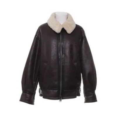 Shearlingjakke (Brun, Beige) fra BDG by Urban Outfitters Polyester, Viscose