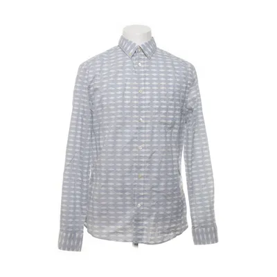 Buttondown-skjorta (Blå, Vit) från Dobber Bomull