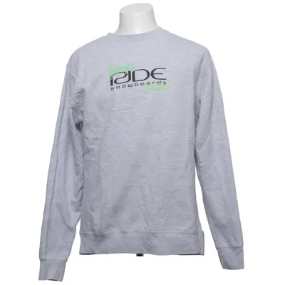 Sweatshirt (Grå) fra Ride Snowbords Bomuld, Polyester