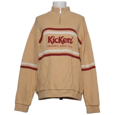 Collegetröja (Beige, Röd, Vit) från KicKers Bomull, Elastan