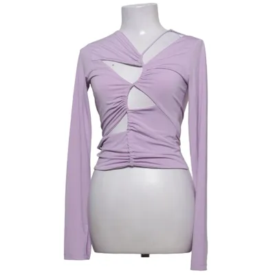 Bluse (Lilla) fra Gina Tricot Elastan, Polyester