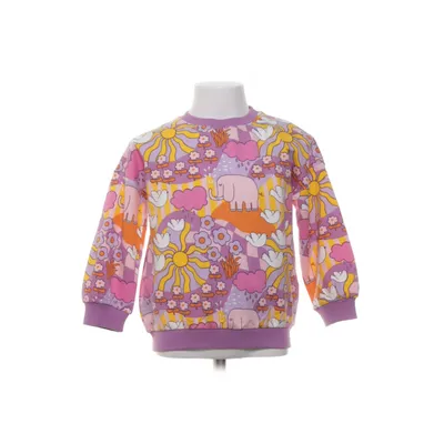 Sweatshirt (Purple, Multicolored) from Lindex Kids Cotton, Elastane