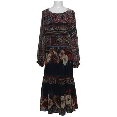 Jurk (Blauw, Meerkleurig) van La Fée Maraboutée Polyester
