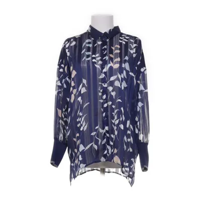 Blus (Blå, Vit, Flerfärgad) från InWear Elastan, Metallfiber, Polyester, Viskos