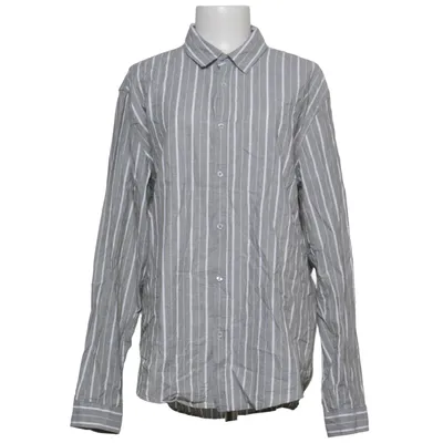 Shirt (Groen, Wit) van Enos Katoen, Linnen