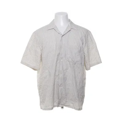 Korte mouwen shirt (Beige, Blauw) van Arket Katoen