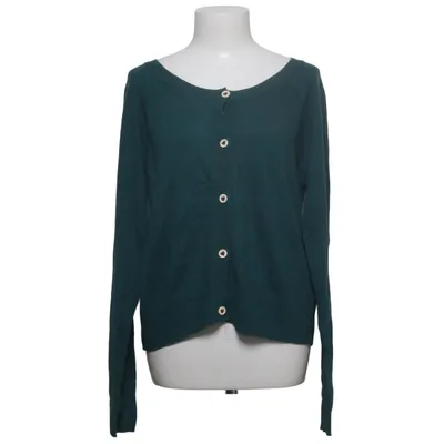 Cardigan (Green) from Flame Angora, Polyamide, Viscose