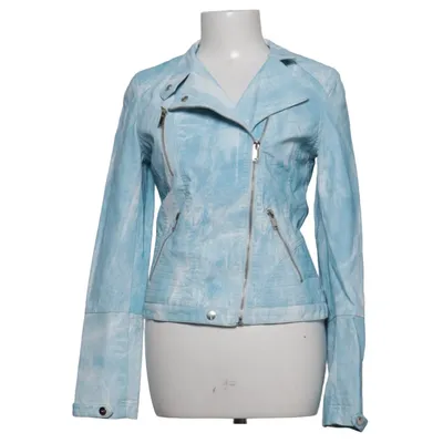 Veste de motard (Bleu, Blanc) de Vopse Polyester, Polyuréthane, Viscose