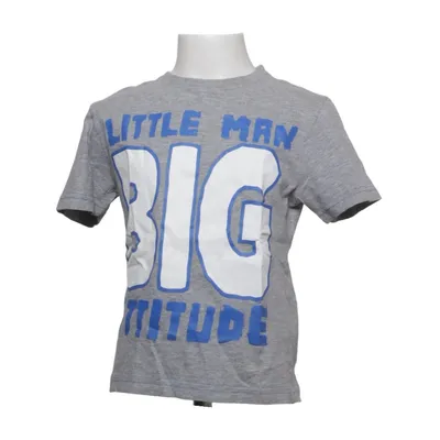 T-shirt (Little Man Big Attitude) van Rebel Katoen, Viscose