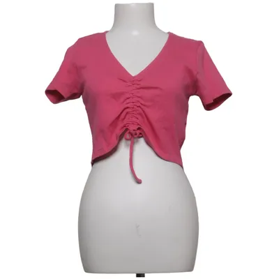 Crop top (Rose) de Hailys Coton, Élasthane