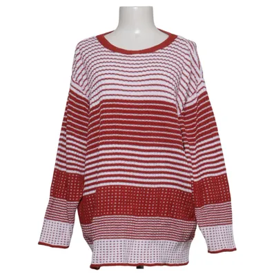 Strickpullover (Rot, Weiß) von Green Cotton Baumwolle