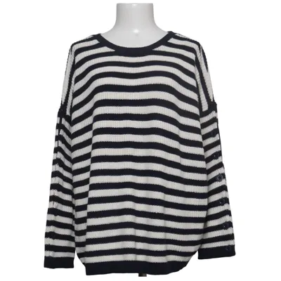 Trui (Blauw, Wit) van ESPRIT Organic Katoen