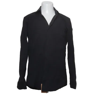 Shirt (Zwart) van Boss Katoen, Elastaan, Polyamide