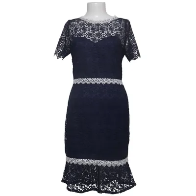 Cocktail dress (Blue, White) from Paper Dolls Polyester