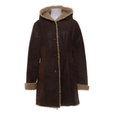 Shearlingjacka (Brun, Beige) från Amica Akryl, Skinn