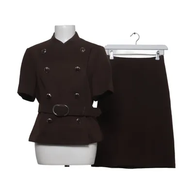 Tailleur jupe (Marron) de Delmod