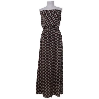 Maxikjole (Sort, Flerfarvet) fra Vintage Love