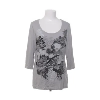 Långärmad t-shirt (Grå, Flerfärgad) från Womens Collection by KappAhl Bomull, Modal