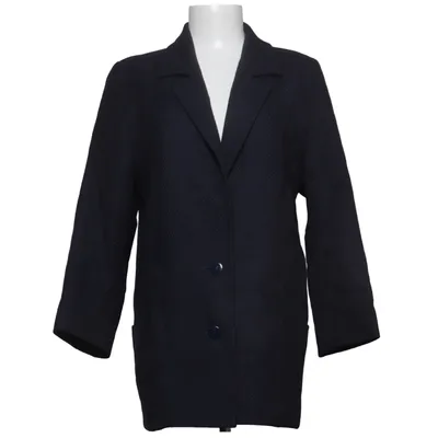 Blazer (Bleu) de Bevell Polyester, Laine