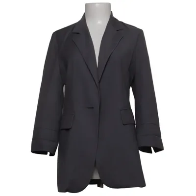Kavaj (Grå) från Aqua Polyester, Viskos, Ull