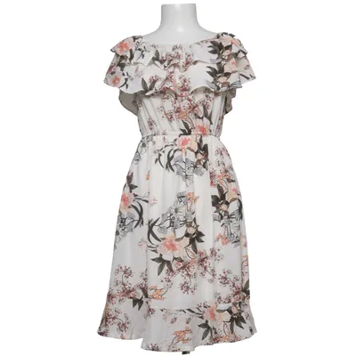 Dress (White, Multicolored) from Dodo Polyester