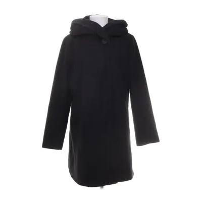 Coat (Black) from VILA Recycled polyester, Wool
