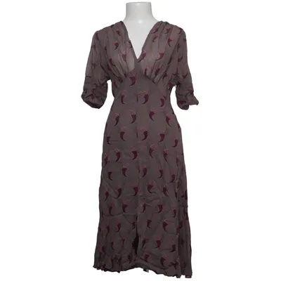 Maxi jurk (Grijs, Lila, Roze) van Ulf Andersson Viscose