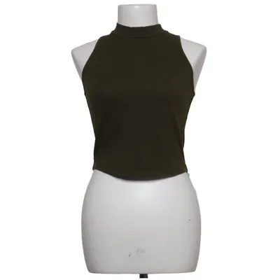 Crop Top (Grün) von Bozzolo Baumwolle, Elasthan